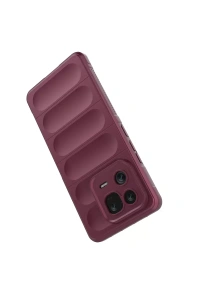 Xiaomi Mi 13 Kılıf Optimum Silikon - Bordo