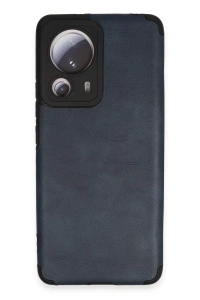 Xiaomi Mi 13 Lite Kılıf Loop Deri Silikon - Lacivert