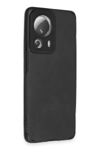 Xiaomi Mi 13 Lite Kılıf Loop Deri Silikon - Siyah