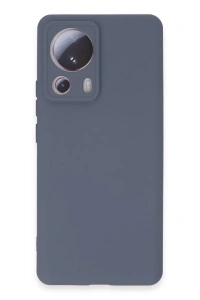 Xiaomi Mi 13 Lite Kılıf Nano içi Kadife Silikon - Gri