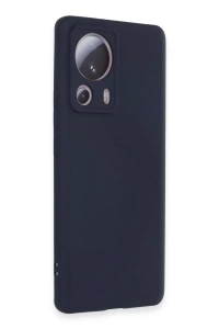 Xiaomi Mi 13 Lite Kılıf Nano içi Kadife Silikon - Lacivert