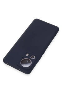 Xiaomi Mi 13 Lite Kılıf Nano içi Kadife Silikon - Lacivert