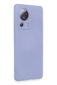 Xiaomi Mi 13 Lite Kılıf Nano içi Kadife Silikon - Lila