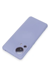 Xiaomi Mi 13 Lite Kılıf Nano içi Kadife Silikon - Lila