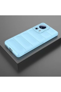 Xiaomi Mi 13 Lite Kılıf Optimum Silikon - Sky Blue