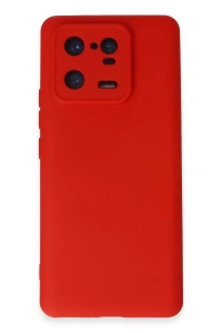 Xiaomi Mi 13 Pro Kılıf Nano içi Kadife Silikon - Kırmızı