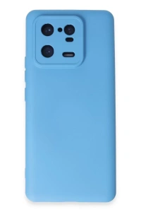 Xiaomi Mi 13 Pro Kılıf Nano içi Kadife Silikon - Mavi