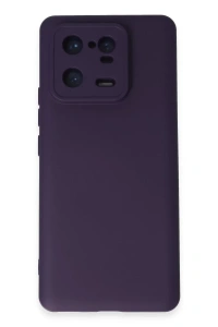 Xiaomi Mi 13 Pro Kılıf Nano içi Kadife Silikon - Mor