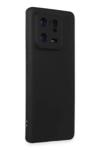 Xiaomi Mi 13 Pro Kılıf Nano içi Kadife Silikon - Siyah