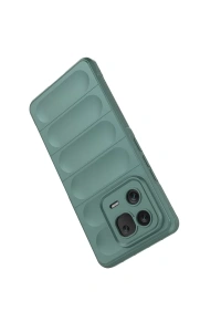 Xiaomi Mi 13 Pro Kılıf Optimum Silikon - Koyu Yeşil