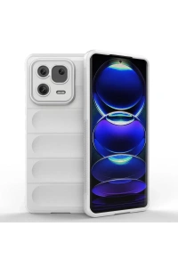 Xiaomi Mi 13 Pro Kılıf Optimum Silikon - Krem