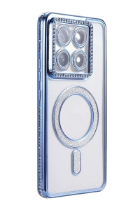 Xiaomi Mi 14T Pro Joke Simli Magneticsafe Kılıf - Mavi