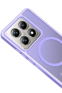Xiaomi Mi 14T Pro Jota Magsafe Kapak - Lila