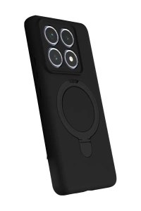 Xiaomi Mi 14T Pro Regal Magsafe Standlı Kapak - Siyah