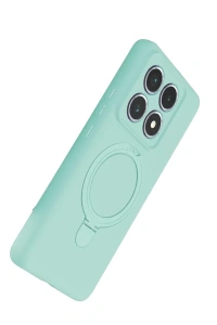 Xiaomi Mi 14T Pro Regal Magsafe Standlı Kapak - Su Yeşili