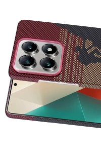 Xiaomi Mi 14T Pro Vega Magsafe Kapak - Kırmızı
