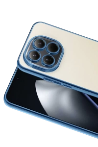 Xiaomi Mi 15 Lensli Silikon - Açık Mavi