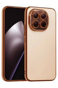 Xiaomi Mi 15 Lensli Silikon - Çöl Titanyum