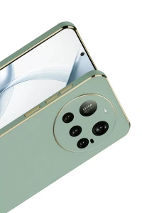 Xiaomi Mi 15 Ultra Kılıf Volet Silikon - Açık Yeşil