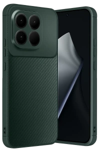 Xiaomi Mi 15T Auto Focus Karbon Kapak - Koyu Yeşil