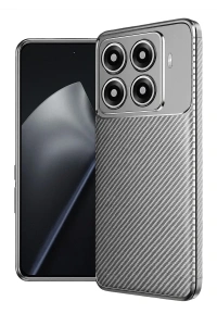 Xiaomi Mi 15T Pro Auto Focus Karbon Kapak - Gri