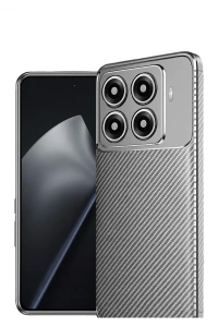 Xiaomi Mi 15T Pro Auto Focus Karbon Kapak - Gri