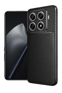 Xiaomi Mi 15T Pro Auto Focus Karbon Kapak - Siyah