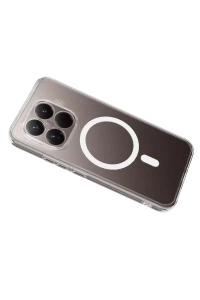 Xiaomi Mi 15T Pro Combo Sert Şeffaf Magsafe Kapak - Şeffaf