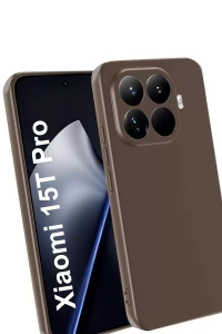Xiaomi Mi 15T Pro First Silikon - Kahverengi