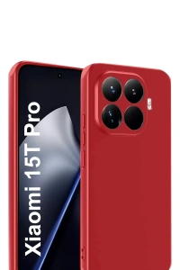 Xiaomi Mi 15T Pro First Silikon - Kırmızı