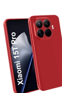 Xiaomi Mi 15T Pro First Silikon - Kırmızı