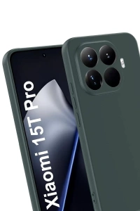 Xiaomi Mi 15T Pro First Silikon - Koyu Yeşil