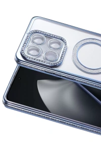 Xiaomi Mi 15T Pro Joke Simli Magneticsafe Kılıf - Mavi