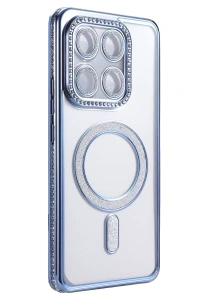 Xiaomi Mi 15T Pro Joke Simli Magneticsafe Kılıf - Mavi