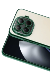 Xiaomi Mi 15T Pro Lensli Silikon - Yeşil