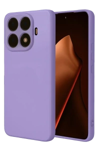 Xiaomi Mi 15T Pro Nano içi Kadife Silikon - Lila