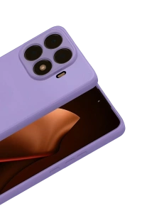 Xiaomi Mi 15T Pro Nano içi Kadife Silikon - Lila