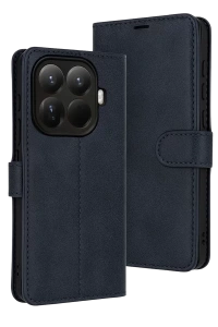 Xiaomi Mi 15T Pro Trend S Plus Kapaklı Kılıf - Lacivert