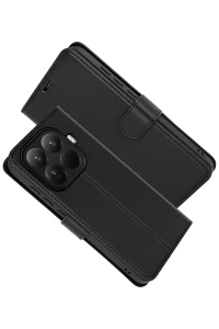 Xiaomi Mi 15T Pro Trend S Plus Kapaklı Kılıf - Siyah