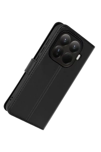 Xiaomi Mi 15T Pro Trend S Plus Kapaklı Kılıf - Siyah