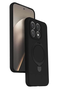 Xiaomi Mi 15T Regal Magsafe Standlı Kapak - Siyah