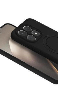 Xiaomi Mi 15T Regal Magsafe Standlı Kapak - Siyah