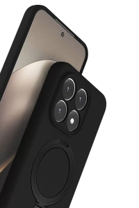 Xiaomi Mi 15T Regal Magsafe Standlı Kapak - Siyah