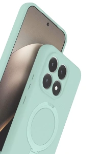 Xiaomi Mi 15T Regal Magsafe Standlı Kapak - Su Yeşili