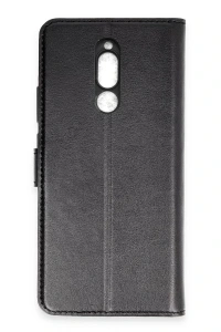 Xiaomi Mi 8 Trend S Plus Kapaklı Kılıf - Siyah