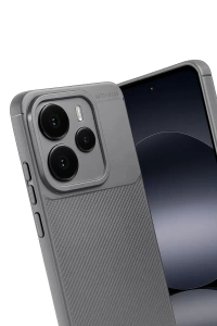 Xiaomi Note 14 5G Auto Focus Karbon Kapak - Gri