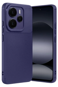 Xiaomi Note 14 5G Auto Focus Karbon Kapak - Lacivert