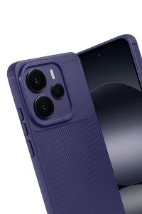 Xiaomi Note 14 5G Auto Focus Karbon Kapak - Lacivert