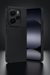 Xiaomi Note 14 5G Auto Focus Karbon Kapak - Siyah