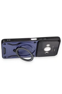 Xiaomi Poco C61 Kılıf Joy Lens Standlı Kapak - Kırmızı